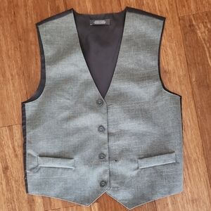 Van Heusen Charcoal Suit Vest